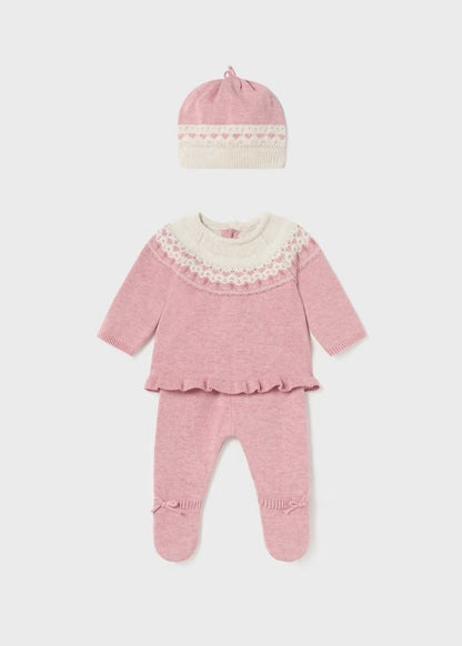 Conjunto Polaina Tricot y Gorro 2504 Mayoral