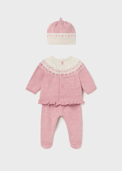 Conjunto Polaina Tricot y Gorro 2504 Mayoral