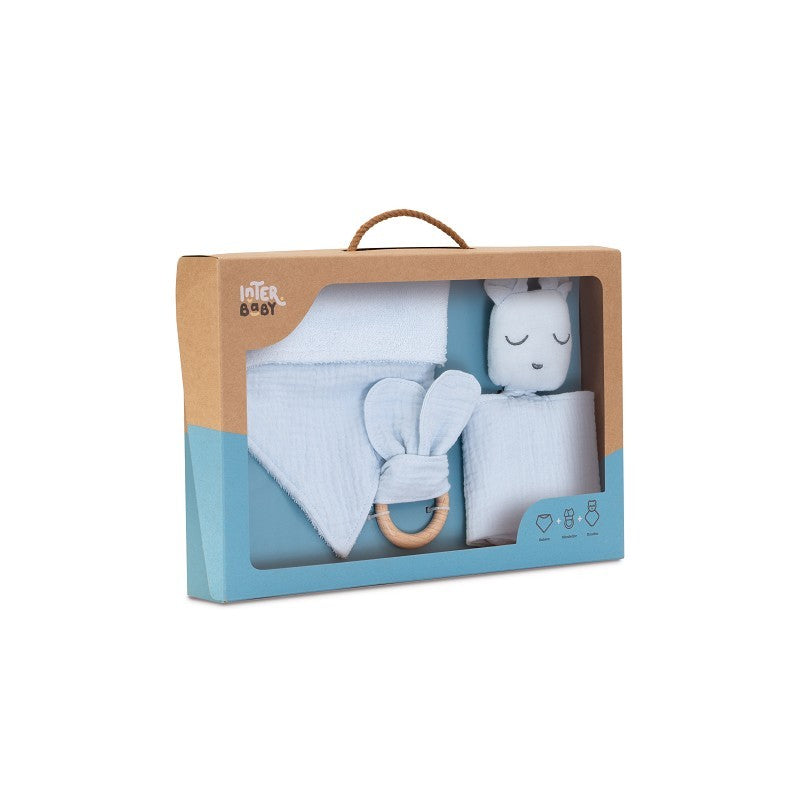 Conjunto Dou dou + bandana + mordedor Interbaby Bear