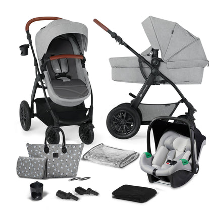 Cochecito Convertible Xmoov 3 en 1 con MINK PRO de Bebé 2023 de Kinderkraft