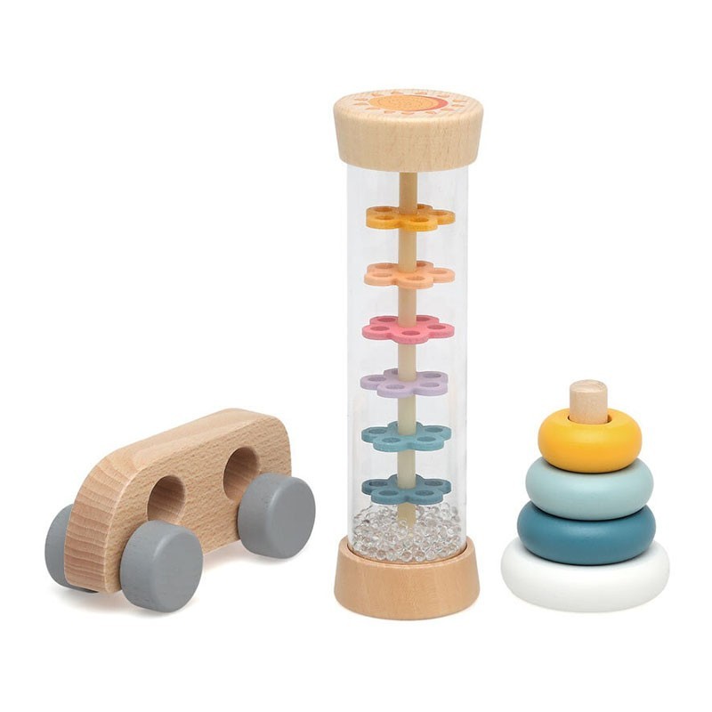 Meus primeiros brinquedos de madeira Kiokids