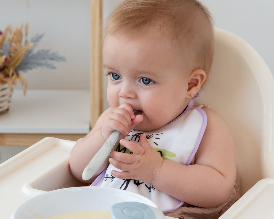 Colher de silicone Kiokids