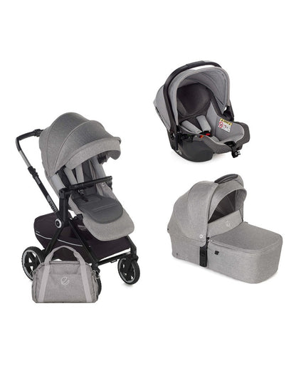 Cochecito Crosslight + Capazo Sweet + portabebé Koos iSize R1 de Jané