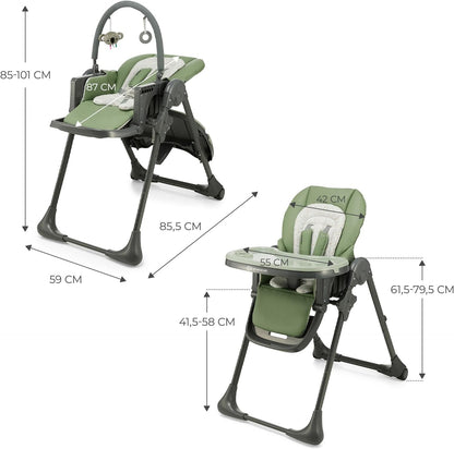 Cadeira alta evolutiva Kinderkraft Tummie