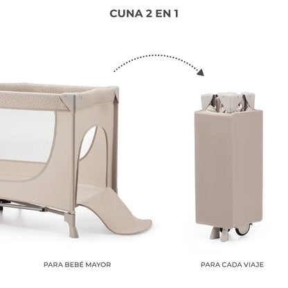 Cuna de viaje 2 en 1 multifunción JOY 2 de Kinderkraft