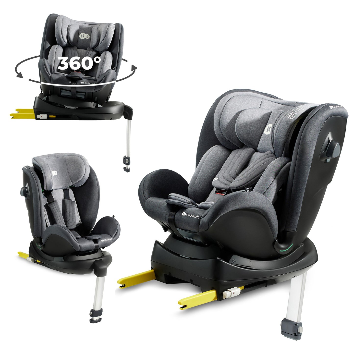 Kinderkraft - Silla de Auto XRIDER- 40-125 cm de Kinderkraft