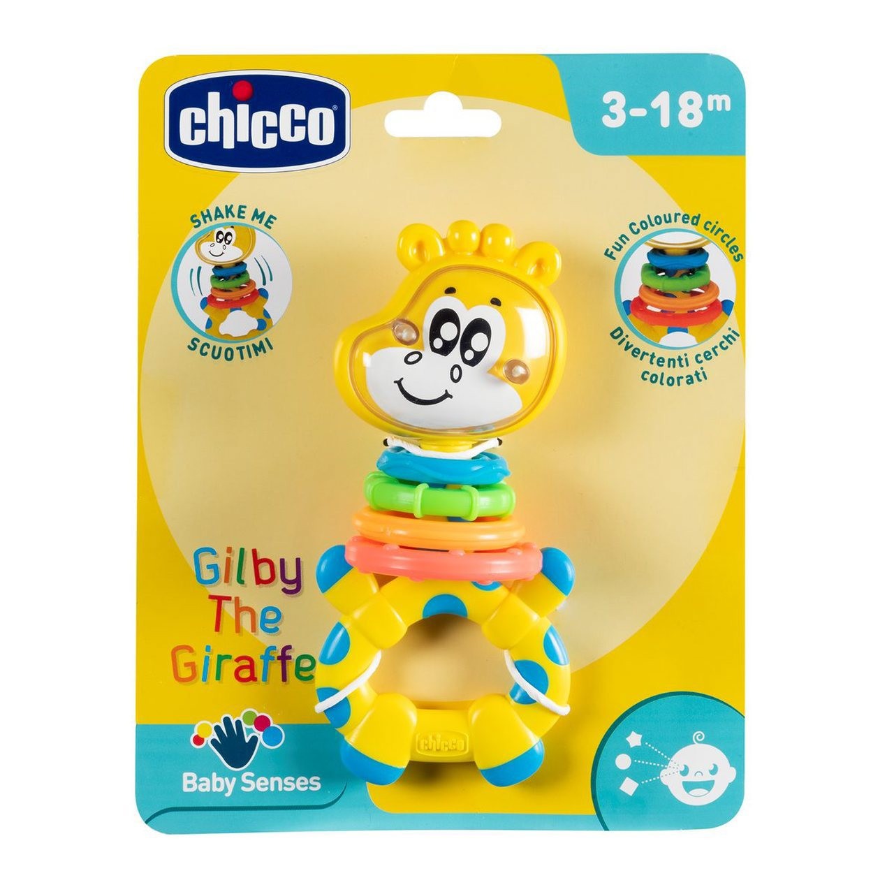 Chicco Gilby, o chocalho da girafa