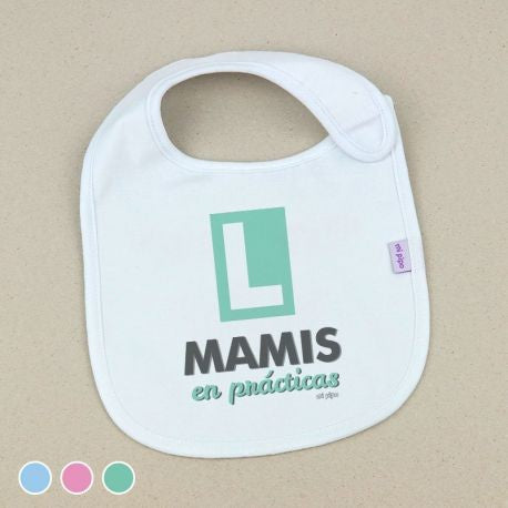 Babador engraçado para mães em treinamento da My Pipo