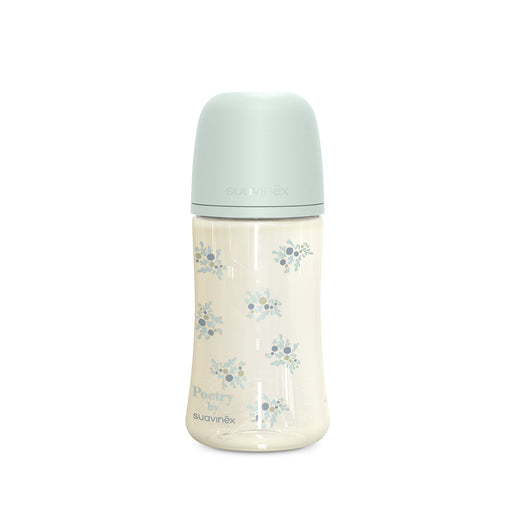 Biberón Vidrio Poetry Tetina Fisiológica Sx Pro Silicona Flujo Medio 240ml Suavinex
