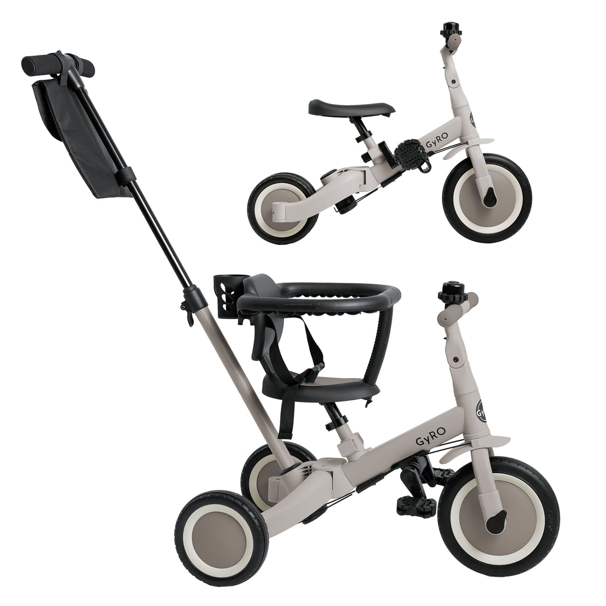 Triciclo Evolutivo de Bebé 5 en 1 GYRO de Olmitos