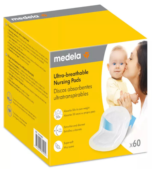 Discos Absorbentes Ultratranspirables Medela