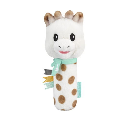 Sonajero de Peluche Blando "Cri-Cri" Sophie la Girafe – Estimulación Sensorial
