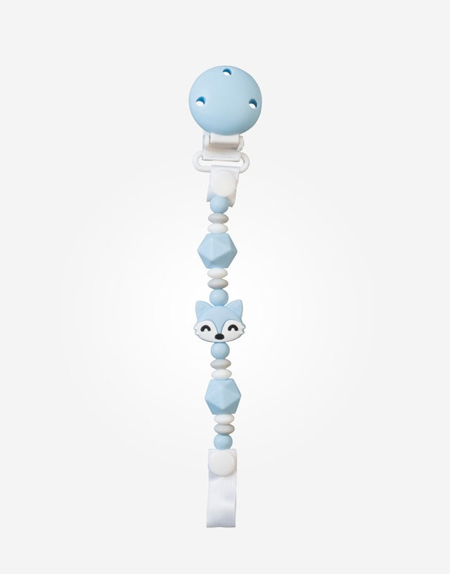 Corrente de chupeta de silicone Saro Foxy