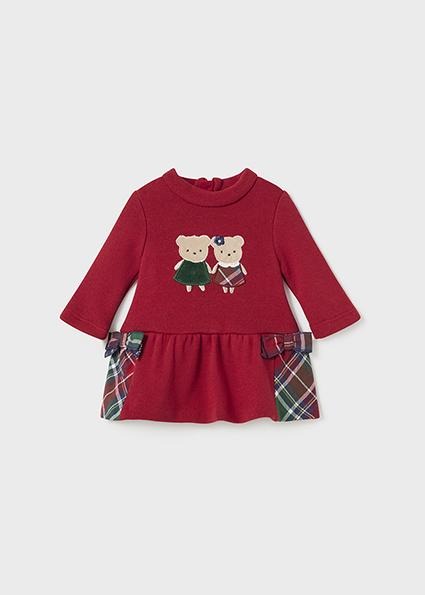 Vestido de ursinho de pelúcia Mayoral 2830