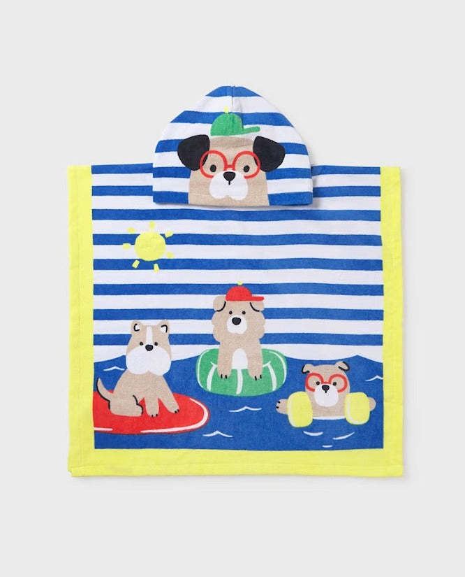 Poncho de praia com capuz 9925 Mayoral