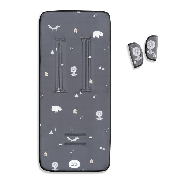 Colchão para carrinho de bebê Interbaby Universal 3D Forest Fabric