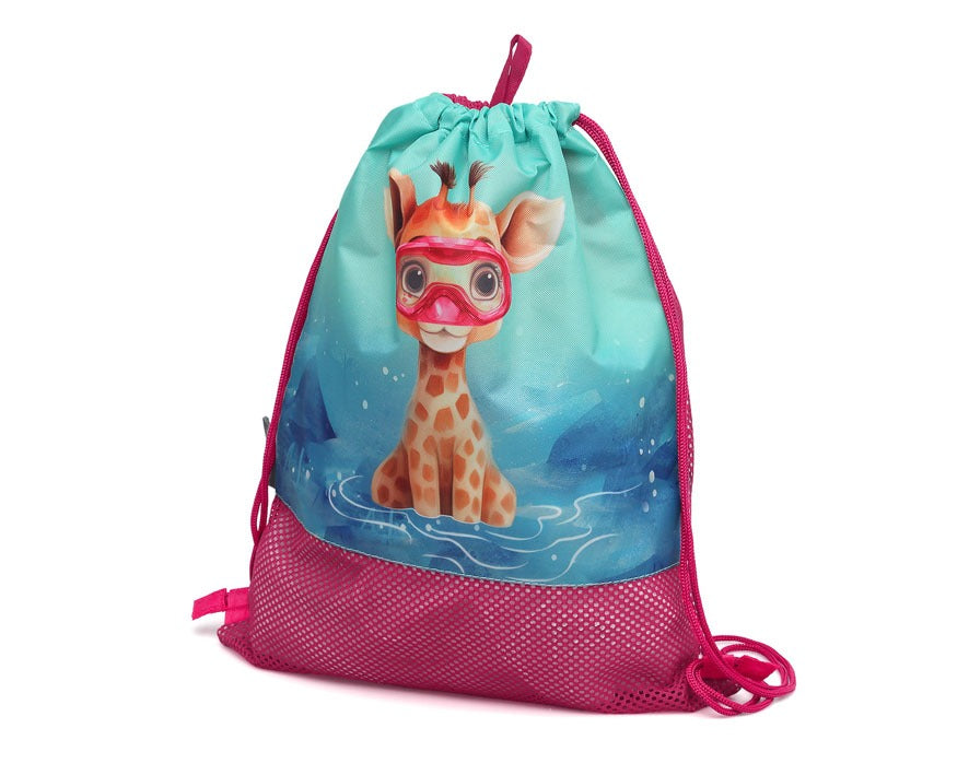 Mochila de praia Girafa Kiokids