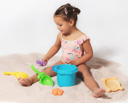 Conjunto de balde de praia Kiokids