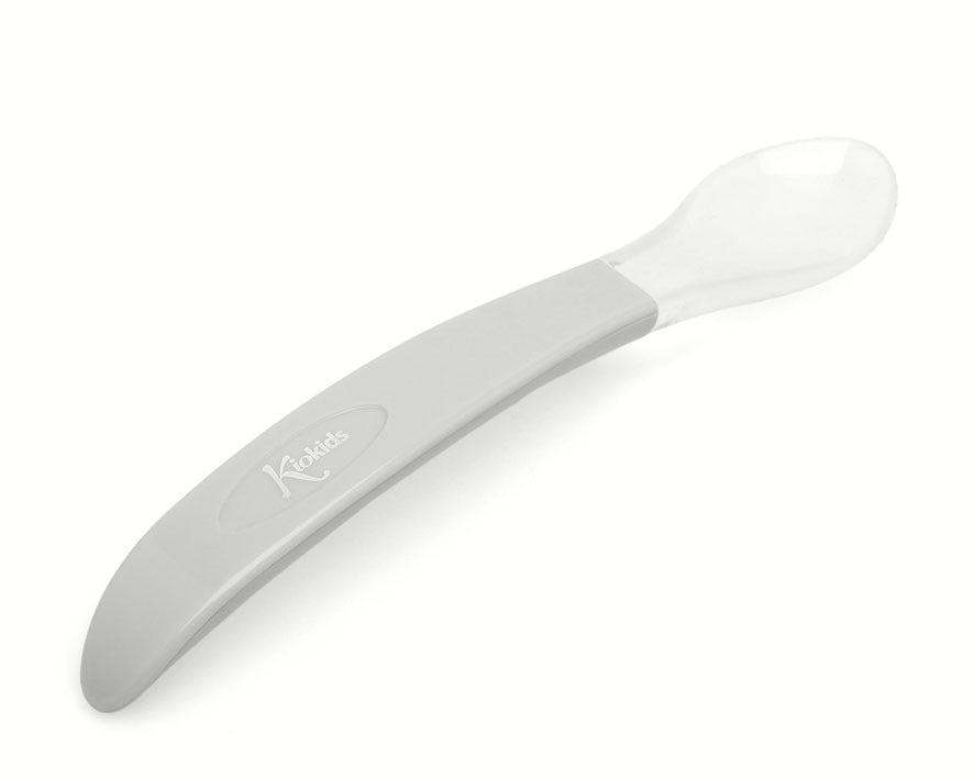 Cuchara en silicona para bebé step 2 Kiokids