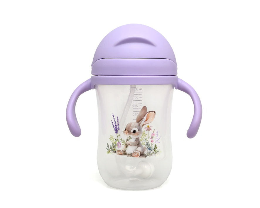 Copo educativo com estampa de veado e urso Kiokids 300ml