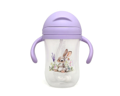 Copo educativo com estampa de veado e urso Kiokids 300ml