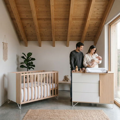 Cuna colecho de madera 120×60- Amaia de MICUNA