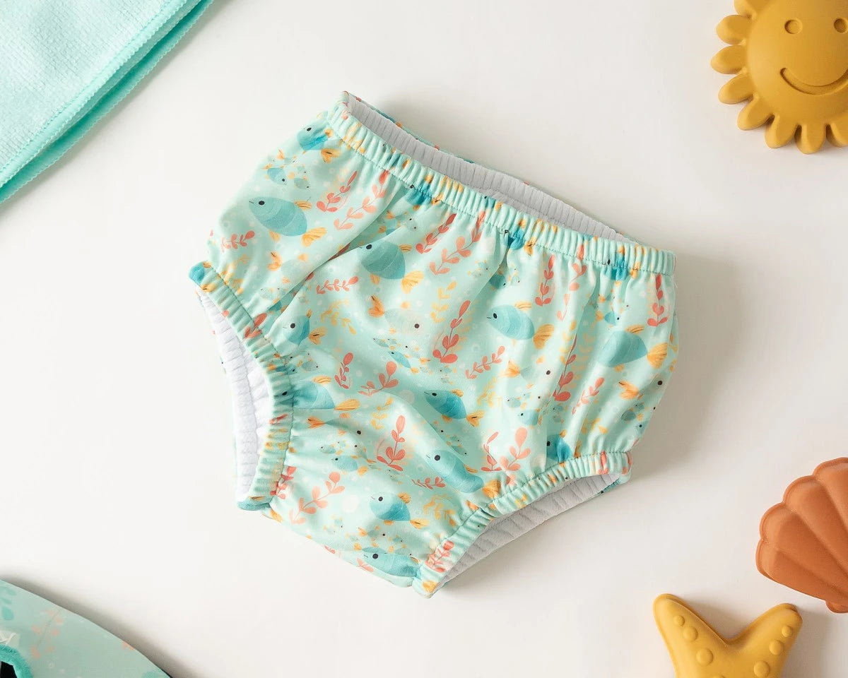 Bañador pañal con protección UPF50+ Kiokids
