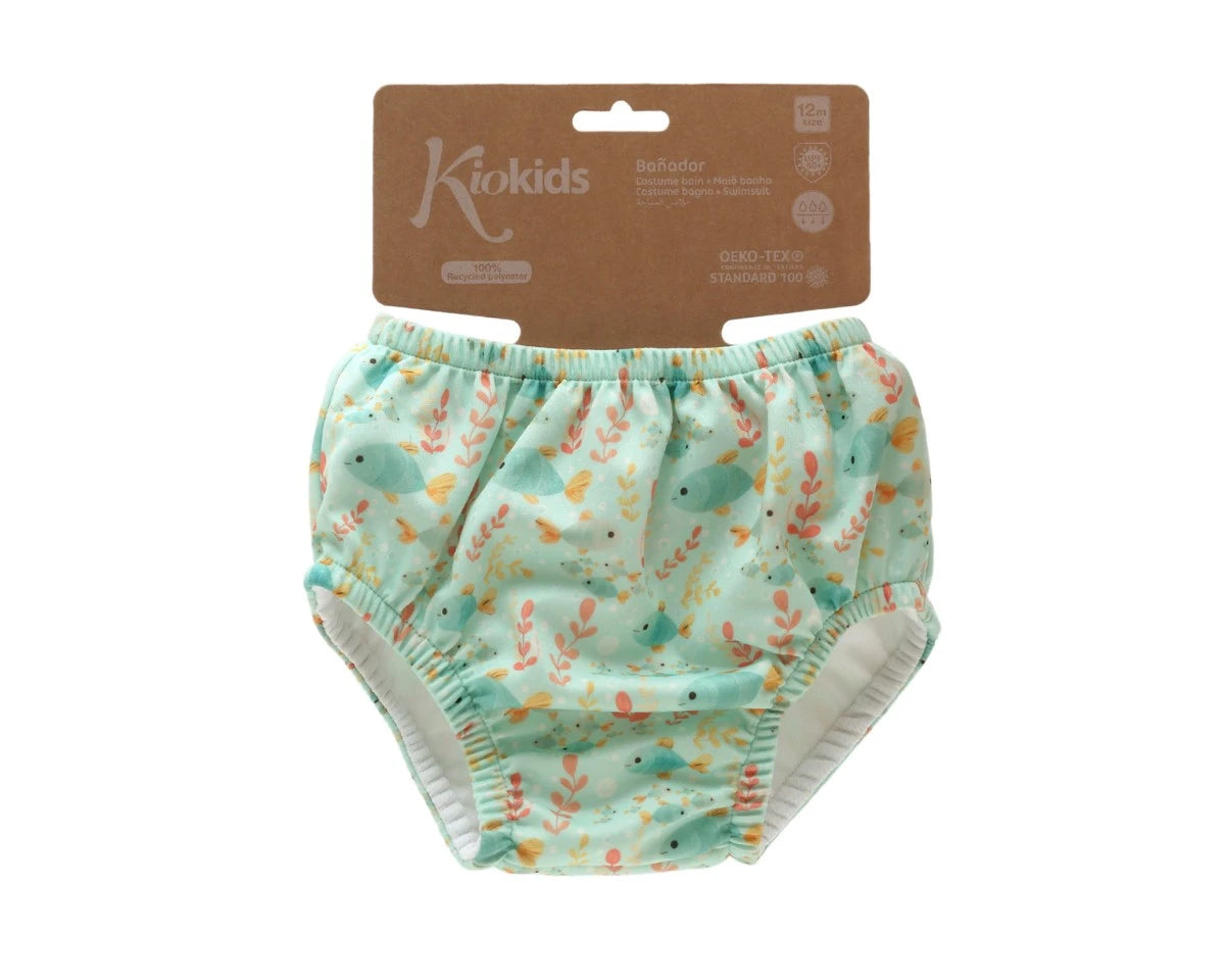Bañador pañal con protección UPF50+ Kiokids
