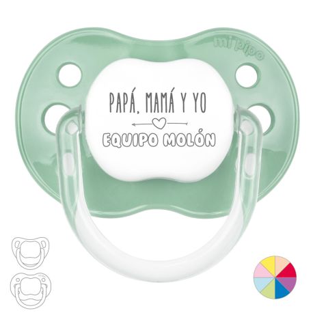 Chupeta Engraçada Papai, Mamãe e Eu, O Time Legal do Meu Pipo