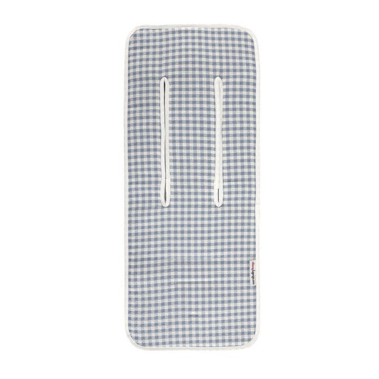 Colchoneta Silla Universal Reversible Recta Vicky Azul Cambrass