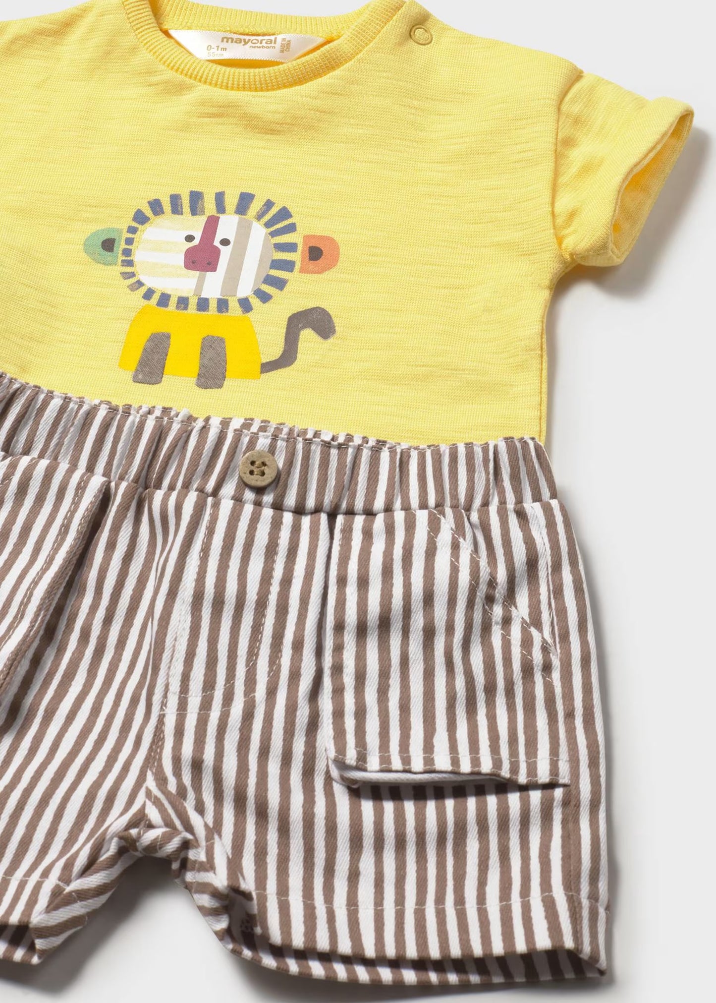 Conjunto pantalón corto y camiseta 1284 Mayoral