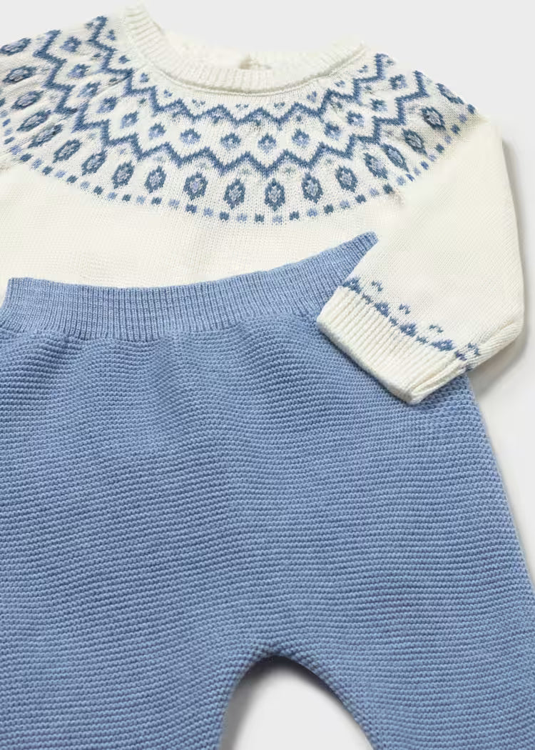 Conjunto polaina y jersey recién nacido 2505 MAYORAL