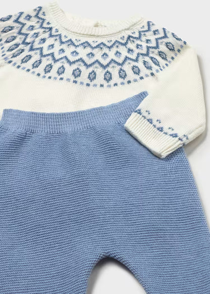 Conjunto polaina y jersey recién nacido 2505 MAYORAL