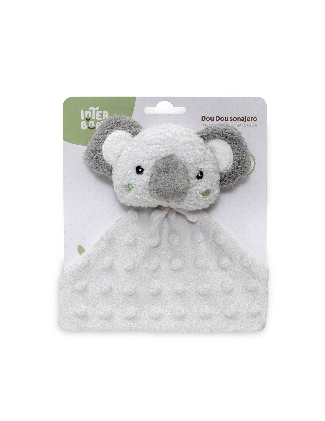 Doudou de Apego Infantil con Sonajero Cascabel (Manta de Seguridad)