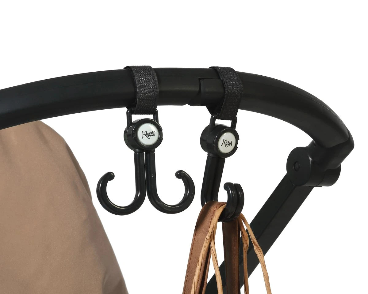 Ganchos dobles para carrito de Kiokids