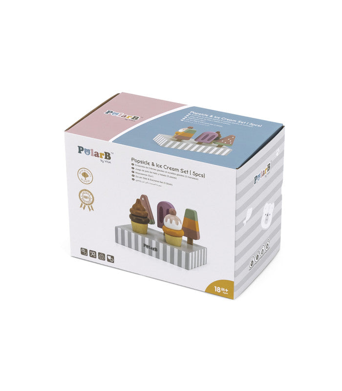 Heladera de madera PolarB