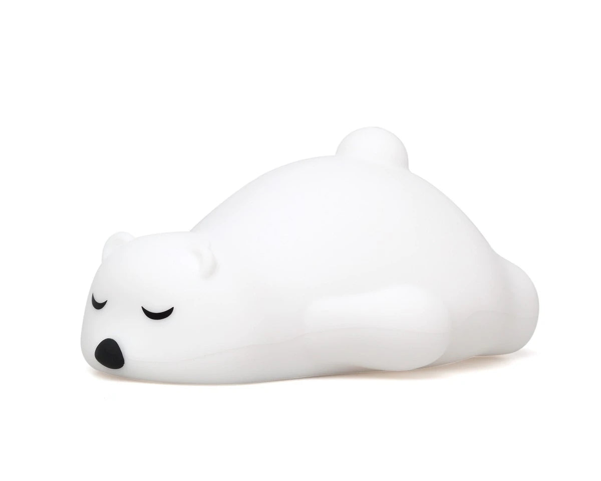 Luz quitamiedos recargable oso polar Kiokids