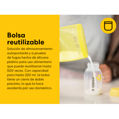 Medela All-in-One Set – Set Todo en Uno de Almacenamiento y Conservación de Leche Materna