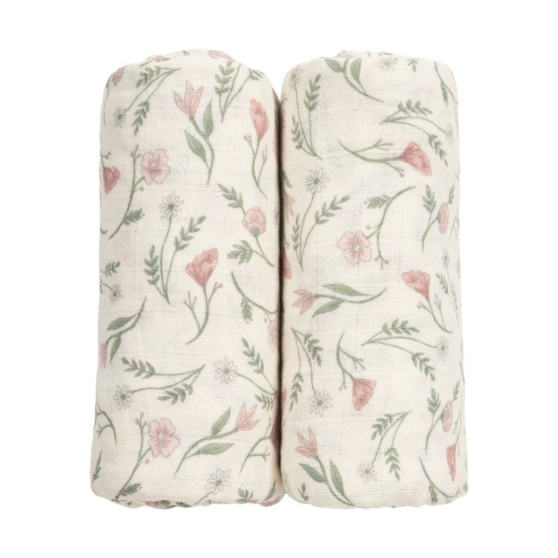 MUSELINA LAVADA GDE PACK DE 2 120x120 CM