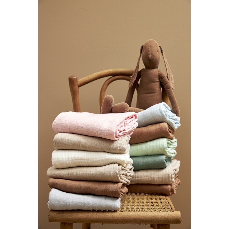 MUSELINA LAVADA GDE PACK DE 2 120x120 CM
