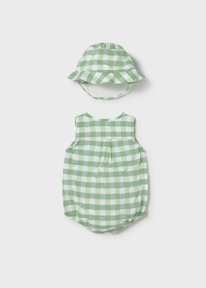 Pelele estampado con gorro 1614 Mayoral