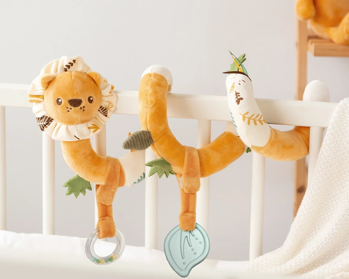 Peluche espiral león de Kiokids