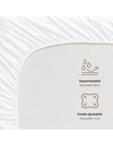 Protector Cuna Acolchado Interbaby