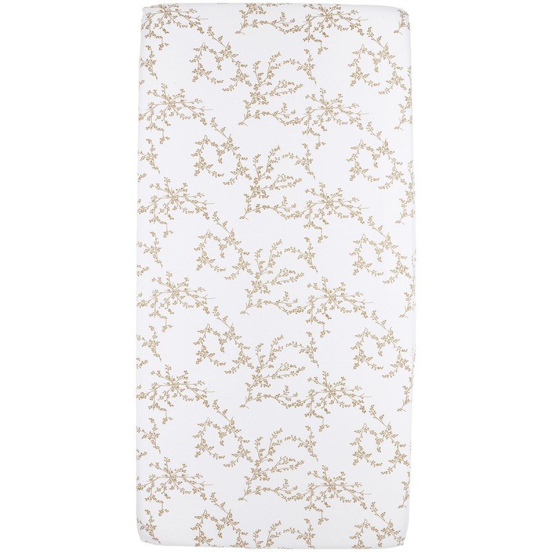 SABANA BAJERA MINICUNA 50x90 CM ME-BRANCHES SAND MEYCO BABY