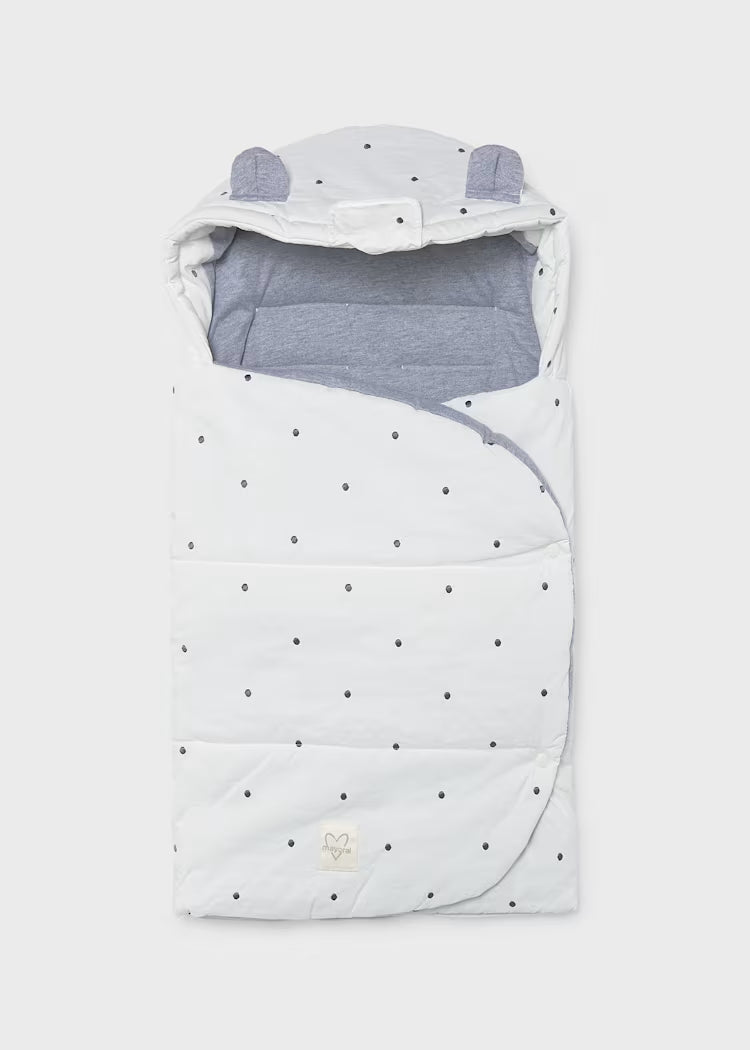 Saco capazo estampado bebé 9190 Mayoral