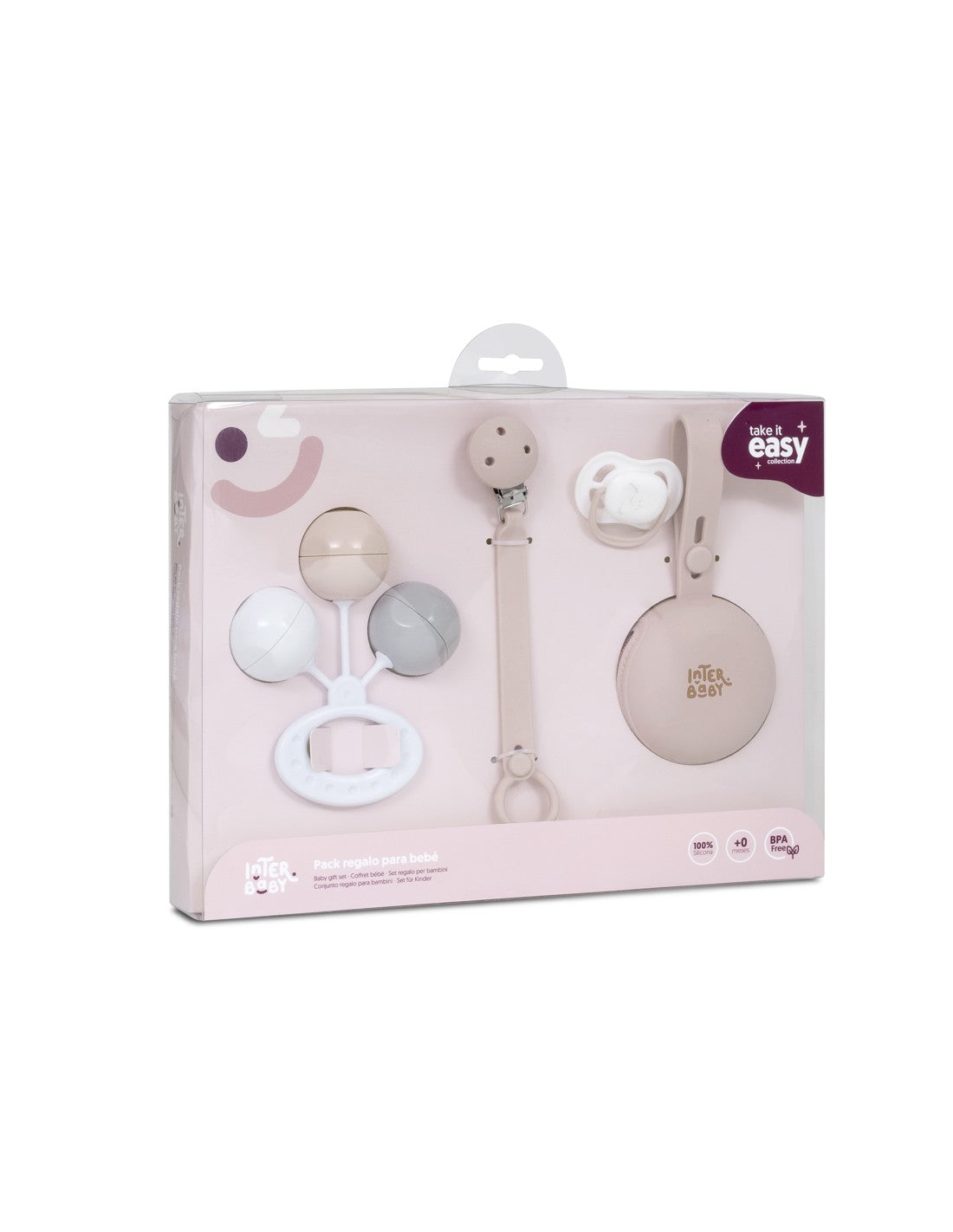Set de Silicona Infantil para Bebé (4 Piezas) – Pack de Dentición e Higiene Interbaby