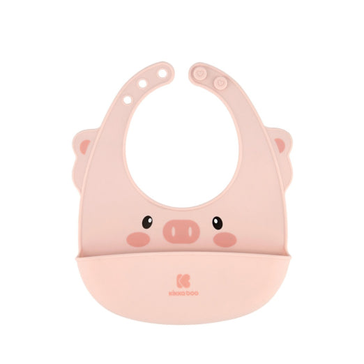 Babador de silicone Kikkaboo Animal