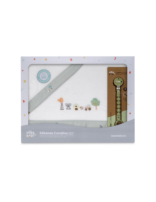 Set de sábanas con broche Interbaby
