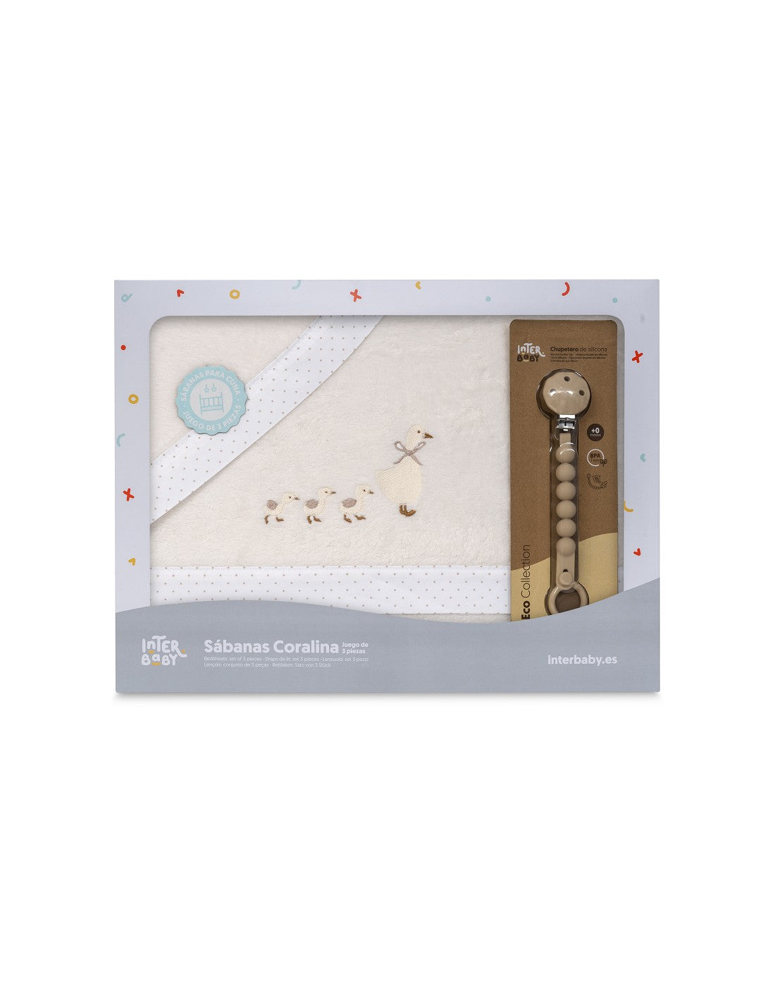 Set de sábanas con broche Interbaby