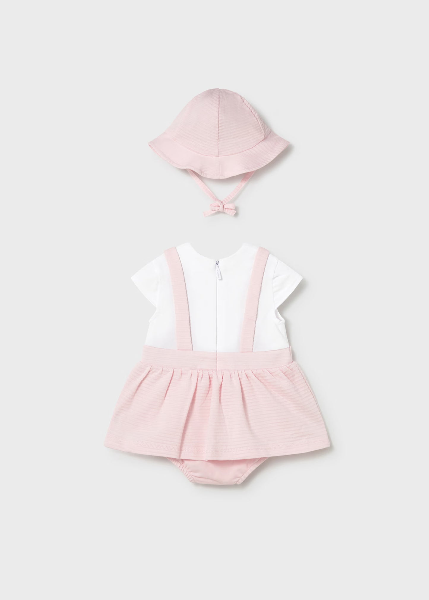 Vestido peto simulado con gorro 1631 Mayoral